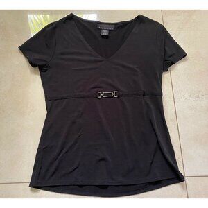 Attention Women’s Black Size XS Sleeveless Blouse Top